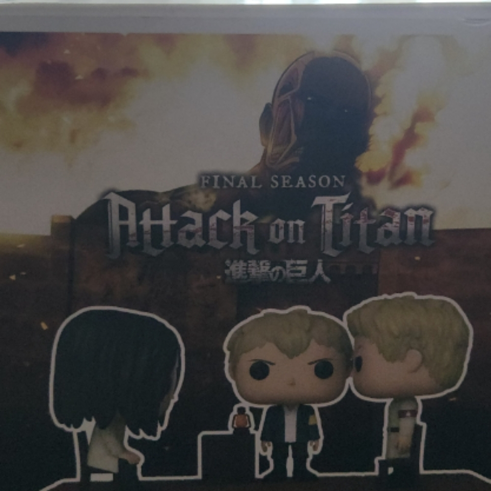 Funko Pop Eren meets Reiner Attack On Titan - Picture 3 of 4